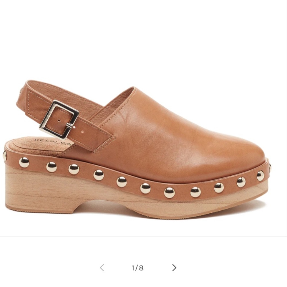 Kelsi Dagger Warehouse Slingback Clog Peanut